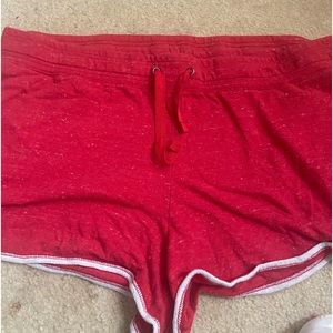 *WILLING TO SELL SEPARATE* 2 pairs of XXXL Athletic Works Shorts! Green and Red.